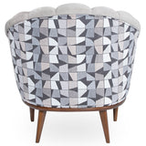 Balboa Warm Walnut Accent Chair Warm Walnut from Michael Amini - Luna Furniture
