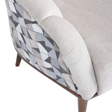 Balboa Warm Walnut Accent Chair Warm Walnut from Michael Amini - Luna Furniture