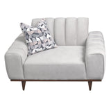 Balboa Warm Walnut Chair And A Half Warm Walnut from Michael Amini - Luna Furniture
