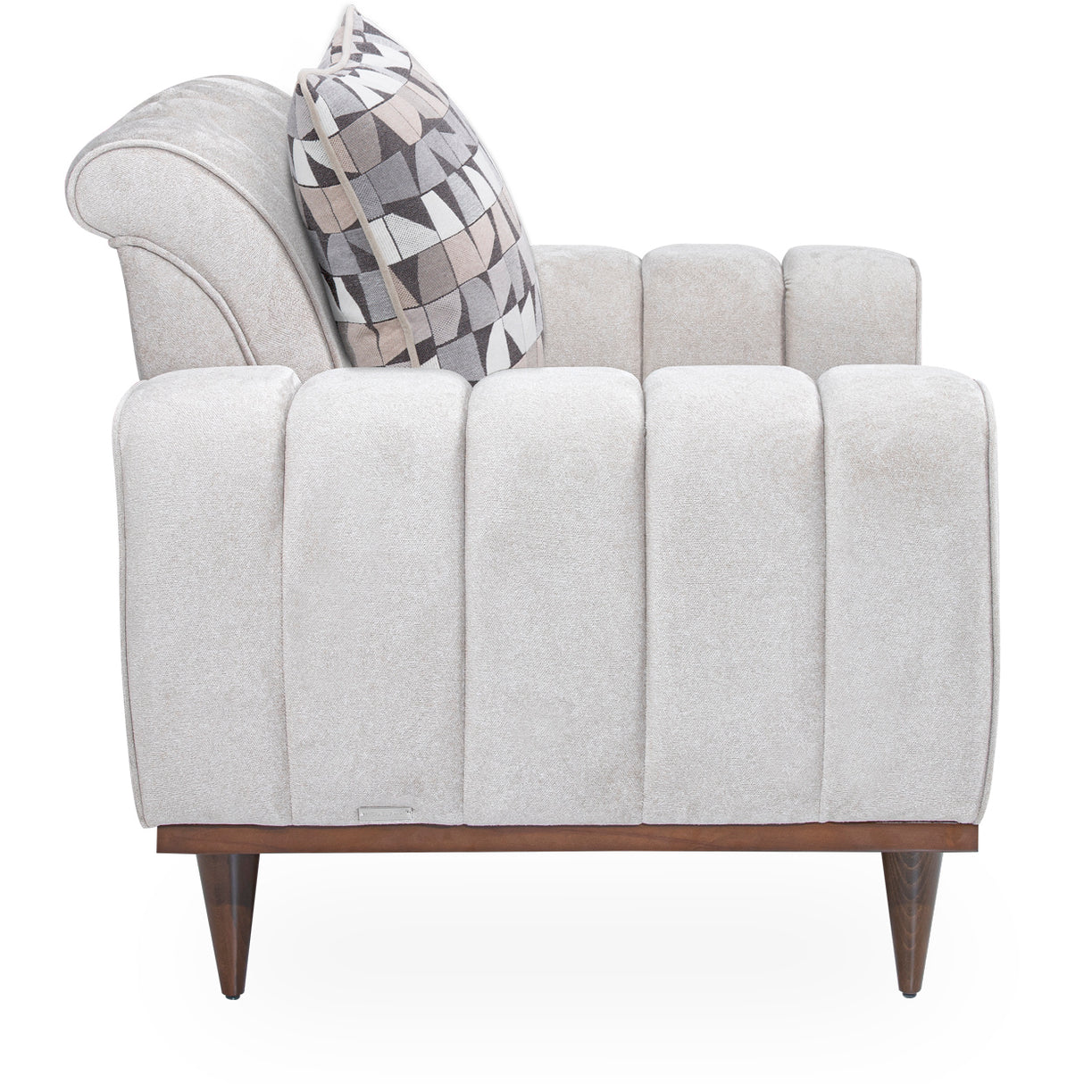 Balboa Warm Walnut Chair And A Half Warm Walnut from Michael Amini - Luna Furniture