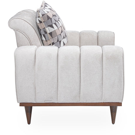 Balboa Warm Walnut Chair And A Half Warm Walnut from Michael Amini - Luna Furniture