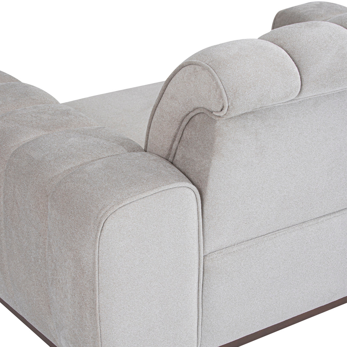 Balboa Warm Walnut Chair And A Half Warm Walnut from Michael Amini - Luna Furniture