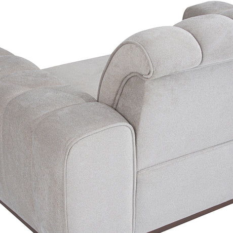 Balboa Warm Walnut Chair And A Half Warm Walnut from Michael Amini - Luna Furniture