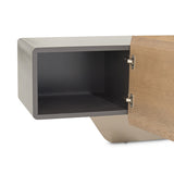 Bristol Point Saddle Brown Media Cabinet from Michael Amini - Luna Furniture