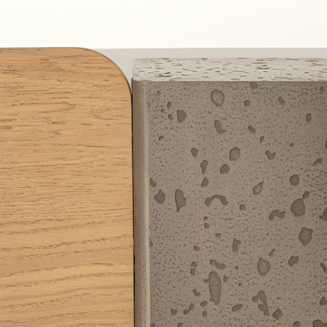 Bristol Point Saddle Brown Media Cabinet from Michael Amini - Luna Furniture