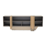 Bristol Point Saddle Brown Console Table from Michael Amini - Luna Furniture
