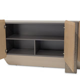 Bristol Point Saddle Brown Console Table from Michael Amini - Luna Furniture
