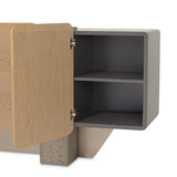 Bristol Point Saddle Brown Console Table from Michael Amini - Luna Furniture