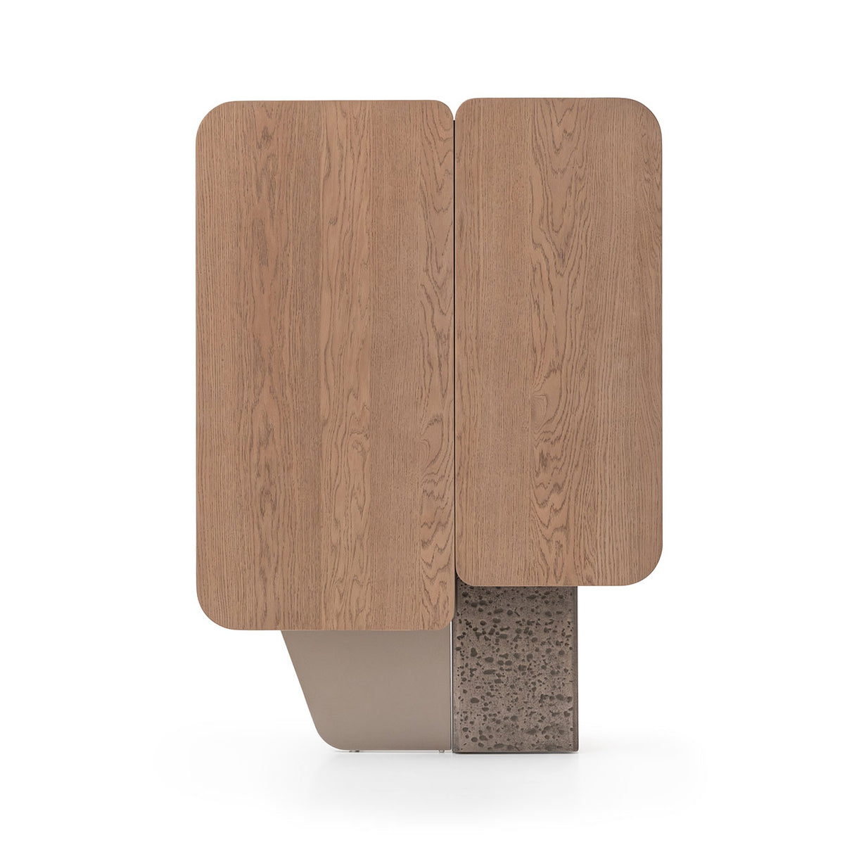 Bristol Point Saddle Brown Bar Cabinet from Michael Amini - Luna Furniture