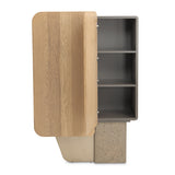 Bristol Point Saddle Brown Bar Cabinet from Michael Amini - Luna Furniture