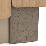 Bristol Point Saddle Brown Bar Cabinet from Michael Amini - Luna Furniture