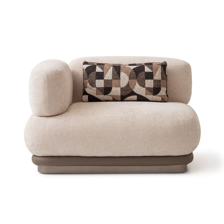 Bristol Point Saddle Brown Laf Chair Saddle Brown from Michael Amini - Luna Furniture