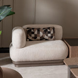 Bristol Point Saddle Brown Laf Chair Saddle Brown from Michael Amini - Luna Furniture