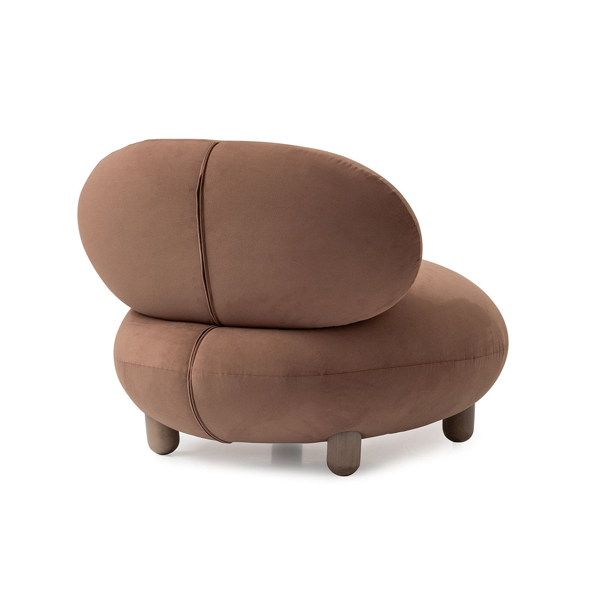 Bristol Point Saddle Brown Accent Chair Saddle Brown from Michael Amini - Luna Furniture