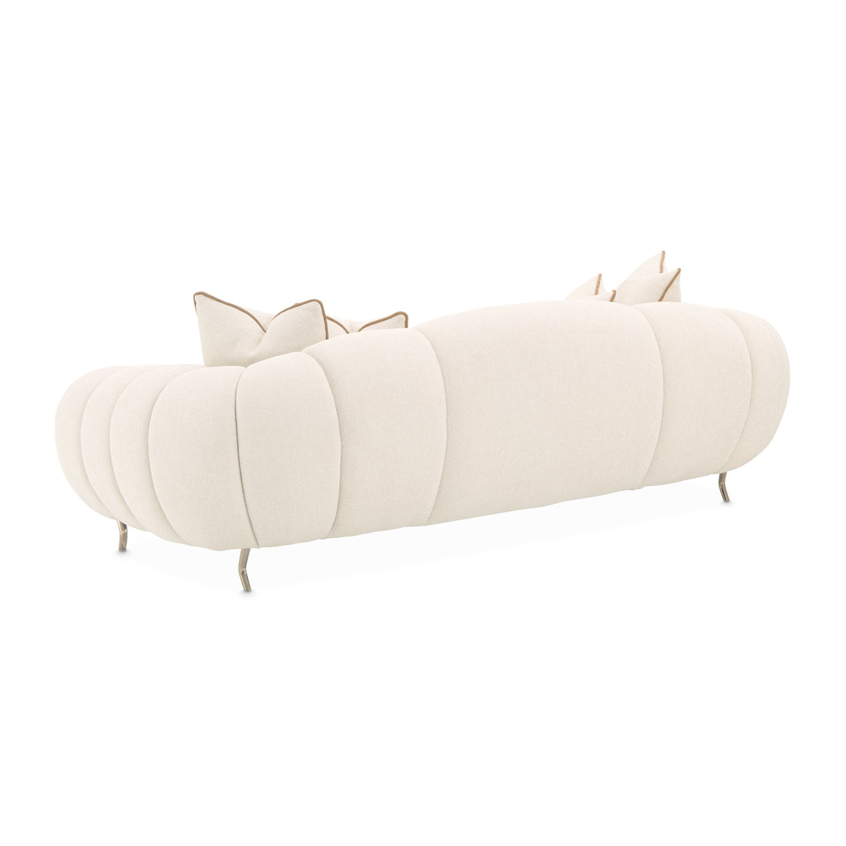 Cloche Dark Bronz Mansion Sofa Latte Dark Bronze from Michael Amini - Luna Furniture