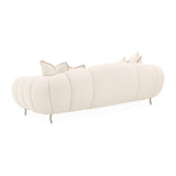 Cloche Dark Bronz Mansion Sofa Latte Dark Bronze from Michael Amini - Luna Furniture