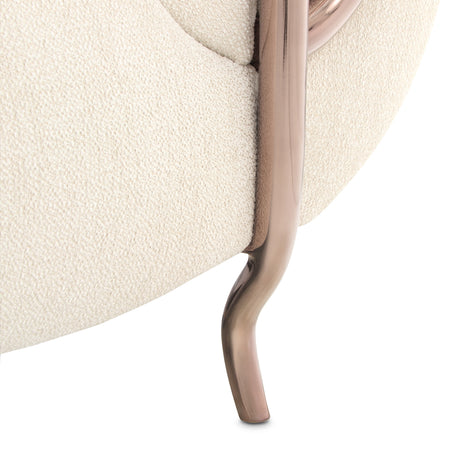 Cloche Beige/Dark Bronz Mansion Sofa Latte Dark Bronze from Michael Amini - Luna Furniture