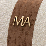 Cloche Dark Bronz Mansion Sofa Latte Dark Bronze from Michael Amini - Luna Furniture