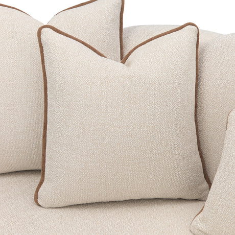 Cloche Beige/Dark Bronz Mansion Sofa Latte Dark Bronze from Michael Amini - Luna Furniture