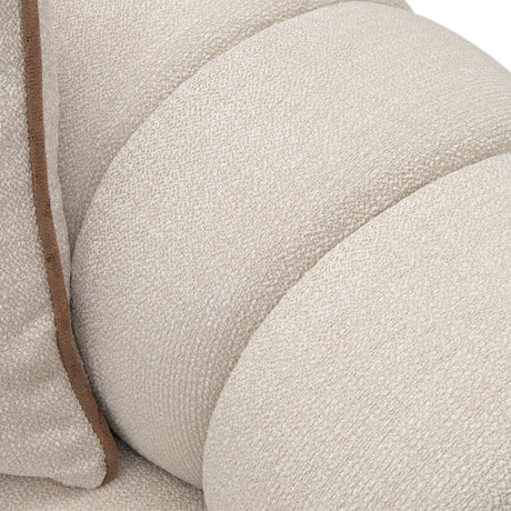 Cloche Beige/Dark Bronz Mansion Sofa Latte Dark Bronze from Michael Amini - Luna Furniture