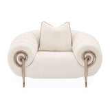 Cloche Dark Bronz Matching Chair Dark Bronze from Michael Amini - Luna Furniture