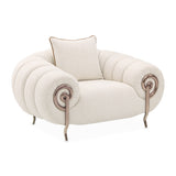 Cloche Dark Bronz Matching Chair Dark Bronze from Michael Amini - Luna Furniture