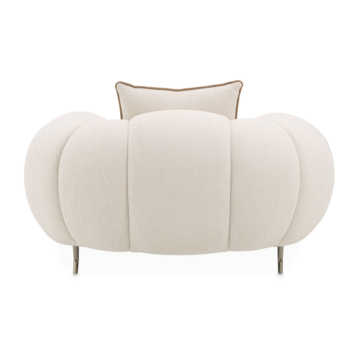Cloche Dark Bronz Matching Chair Dark Bronze from Michael Amini - Luna Furniture