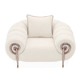 Cloche Dark Bronz Matching Chair Dark Bronze from Michael Amini - Luna Furniture