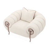 Cloche Dark Bronz Matching Chair Dark Bronze from Michael Amini - Luna Furniture