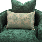 Celine Gold Chair Emerald Gold from Michael Amini - Luna Furniture