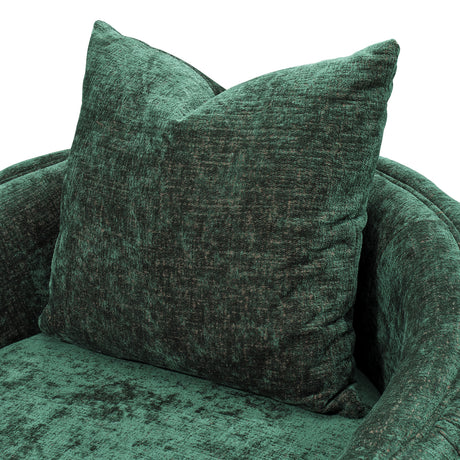 Celine Gold Chair Emerald Gold from Michael Amini - Luna Furniture