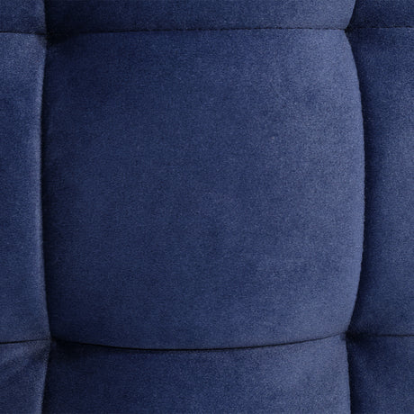 Celine Silver Chair Indigo Silver from Michael Amini - Luna Furniture