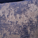 Celine Silver Chair Indigo Silver from Michael Amini - Luna Furniture