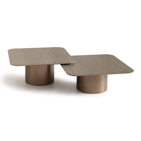 Canberra Light Ash Tall Cocktail Table from Michael Amini - Luna Furniture