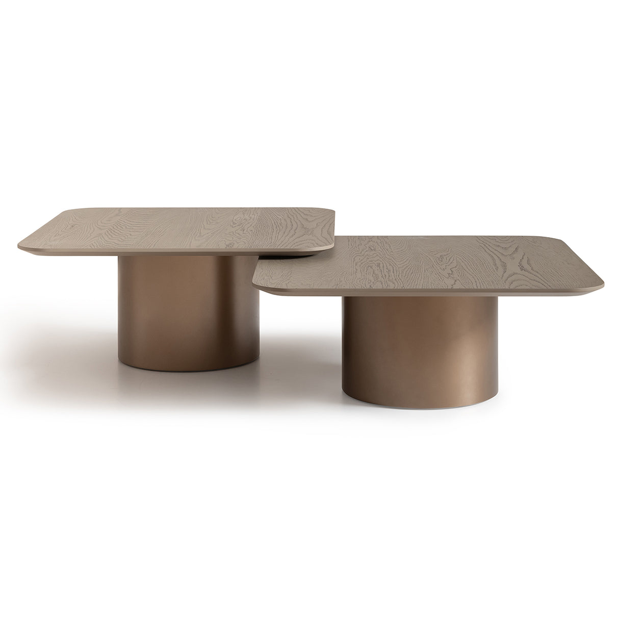 Canberra Light Ash Tall Cocktail Table from Michael Amini - Luna Furniture