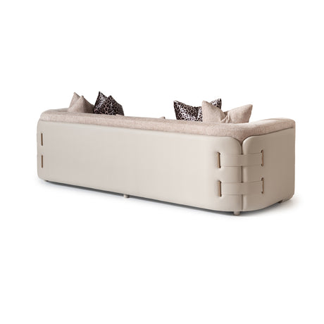 Canberra Light Ash Sofa from Michael Amini - Luna Furniture