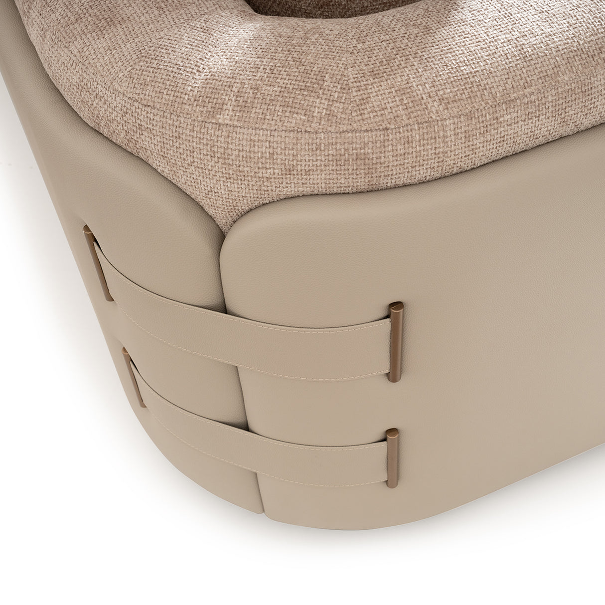 Canberra Light Ash Sofa from Michael Amini - Luna Furniture