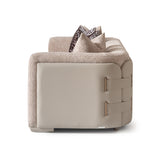 Canberra Light Ash Sofa from Michael Amini - Luna Furniture