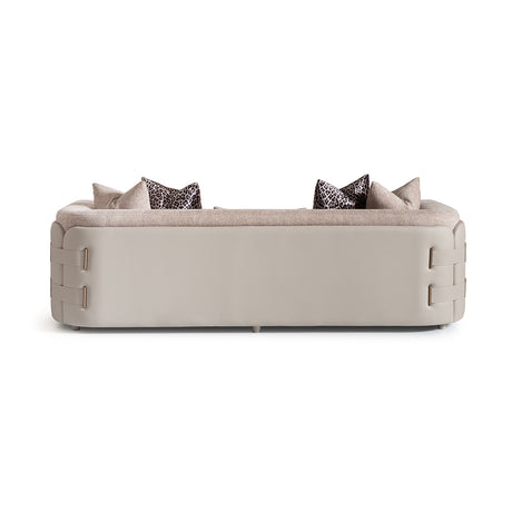 Canberra Light Ash Sofa from Michael Amini - Luna Furniture