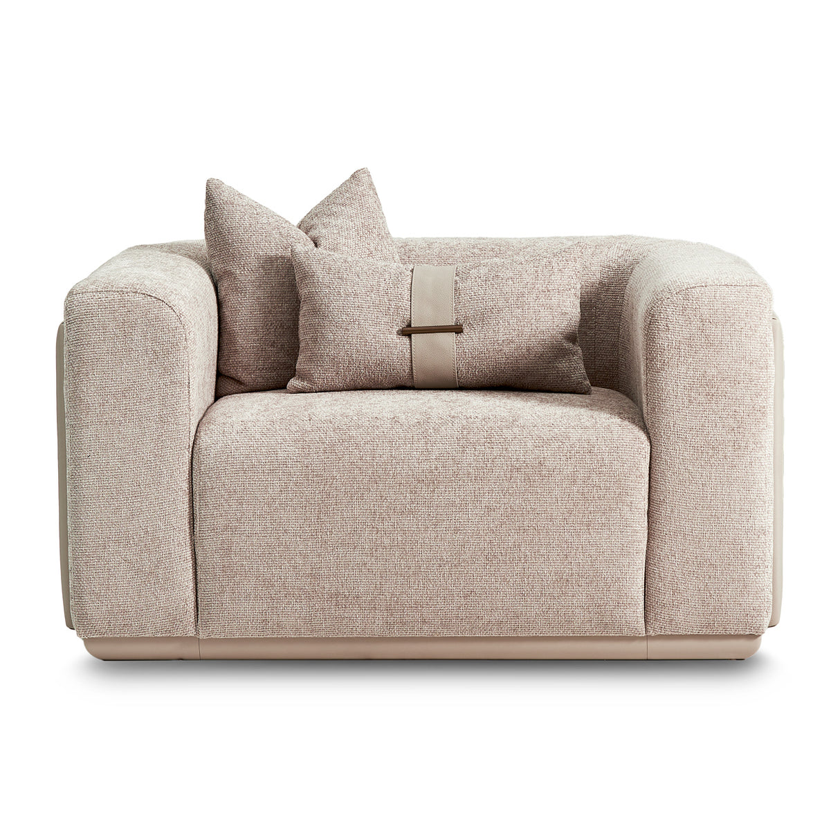 Canberra Light Ash Chair And A Half from Michael Amini - Luna Furniture