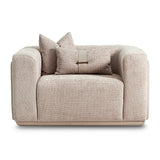 Canberra Light Ash Chair And A Half from Michael Amini - Luna Furniture