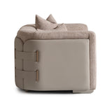 Canberra Light Ash Chair And A Half from Michael Amini - Luna Furniture