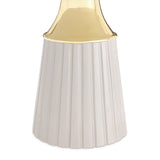 Carmela Shimmer Ivory Round Dining Table