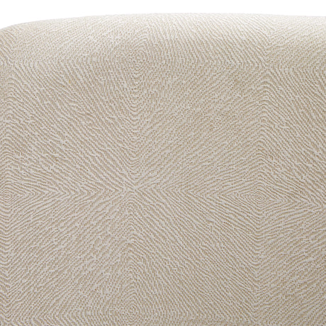 Carmela Shimmer Ivory Dining Arm Chair from Michael Amini - Luna Furniture