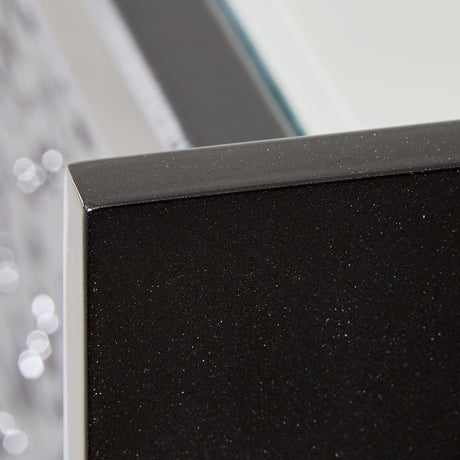 Carmela Glossy Charcoal Sand Console Table from Michael Amini - Luna Furniture