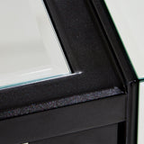 Carmela Glossy Charcoal Sand Console Table from Michael Amini - Luna Furniture