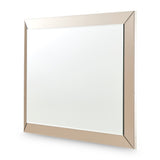 Carmela Shimmer Ivory Wall Mirror from Michael Amini - Luna Furniture