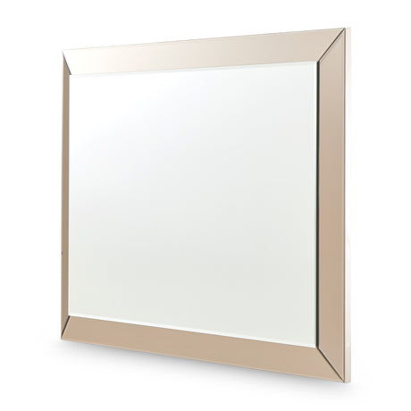 Carmela Shimmer Ivory Wall Mirror from Michael Amini - Luna Furniture