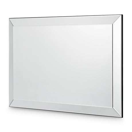 Carmela Glossy Charcoal Sand Wall Mirror from Michael Amini - Luna Furniture