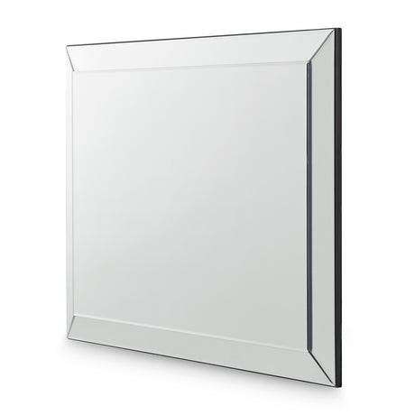 Carmela Glossy Charcoal Sand Wall Mirror from Michael Amini - Luna Furniture